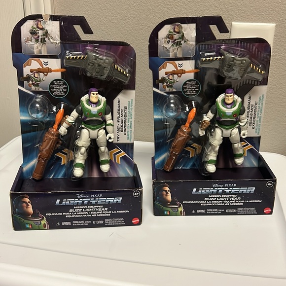 Disney Pixar Lightyear Mission Equipped Buzz Lightyear 5 Inch Action Figure, NEW - Picture 5 of 5